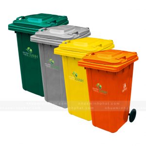Thùng rác công cộng - Thùng Rác Nhựa Minh Phát Huy - Công Ty TNHH Minh Phát Huy